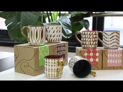 Gold Handle Mug