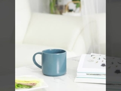 Popular fashion ceramic coffee travel mugs sublimation