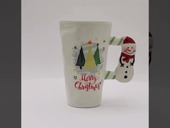 3d Christmas Gift Mugs with Earthenware Material and Festive Design