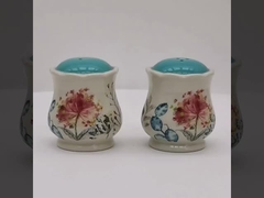 Stoneware Cruet Set Spice Bottle Salt And Pepper Ceramic Shaker Fro Restaurant