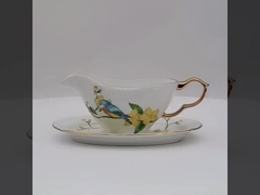 12 Inch Custom Ceramic Bowl Gravy New Bone Soup Bowl With Tray 12 Oz 8 Oz 4 Oz