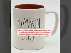 Factory Direct Sales Mug 11oz Custom Logo Coffee Mugs Personality 13.5*9*11.2cm,2