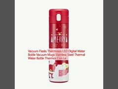 Vacuum Flasks Thermoses LED Digital Water Bottle Vacuum Mugs Stainless Steel Thermal Water Bottle 