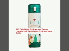 LED Digital Water Bottle Vacuum Thermos Stainless Steel Thermal Water Bottle Kids Water Bottle