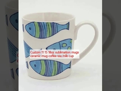 Custom 11 15 18oz sublimation mugs ceramic mug coffee tea milk cup