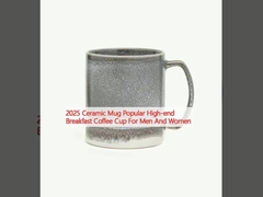 2025 Ceramic Mug Popular High-end Breakfast Coffee Cup For Men And Women